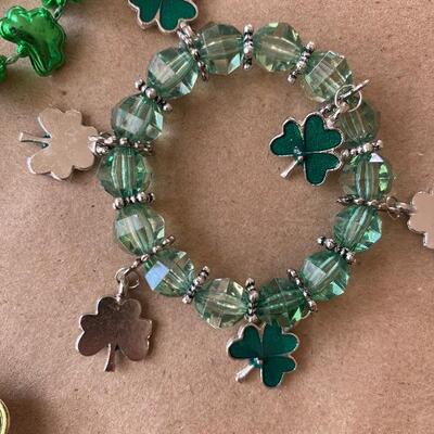 St Patrickâ€™s Day jewelry Marduk GrÃ¡s Holiday bead lot 