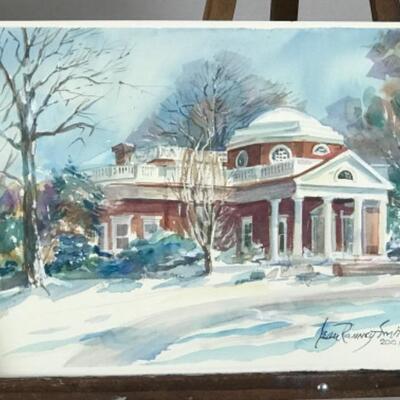 B - 126 Jean Ranney Smith Original Watercolors