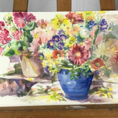 B - 127 Jean Ranney Smith Original Watercolor Paintings