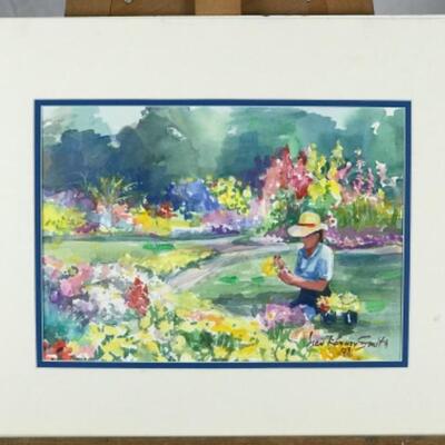 B - 128 Jean Ranney Smith Original Watercolor Paintings