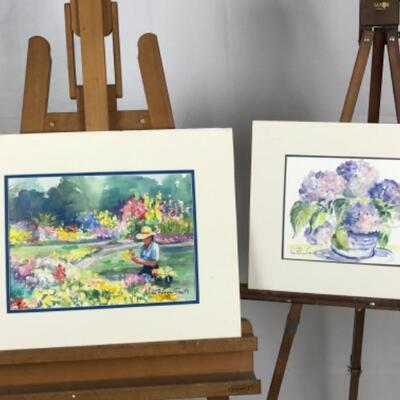 B - 128 Jean Ranney Smith Original Watercolor Paintings