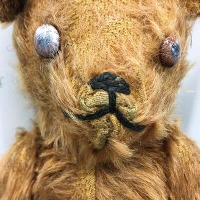 Antique Steiff Style 14â€ Mohair Jointed Bear 