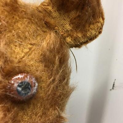 Antique Steiff Style 14â€ Mohair Jointed Bear 