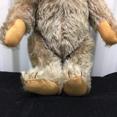 Antique Steiff  14â€ Mohair Jointed Bear with Tag