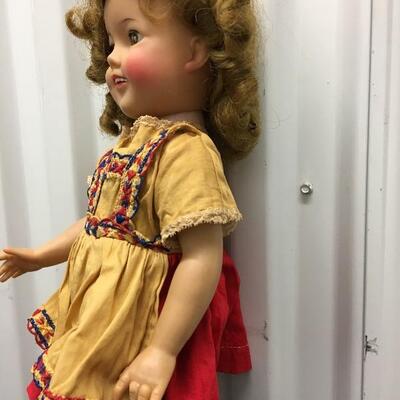 Vintage IDEAL 17â€ Shirley Temple Doll
