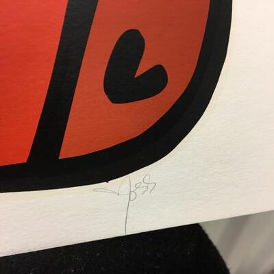 Original MOSS Hand Signed Limited Edition Lithograph 29x36