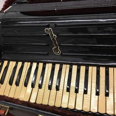 Crucianelli Vintage Black Accordion Italy