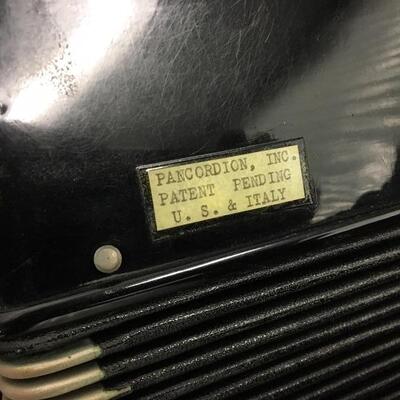 Crucianelli Vintage Black Accordion Italy