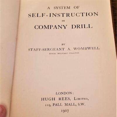 Lot #158  Self Instruction on Military Drill - 1907 - complete