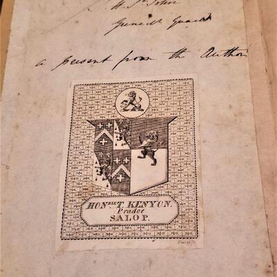 Lot #163  Rare Book -  