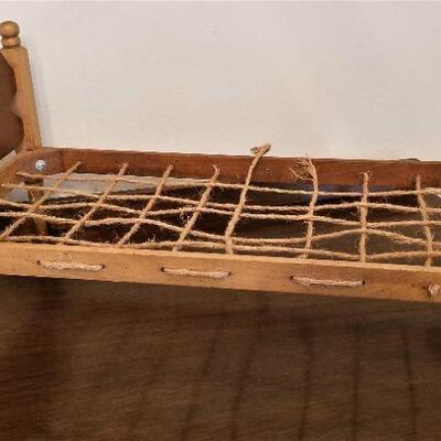 Lot #164  American Girl Rope Bed - Addy - RETIRED