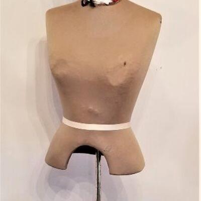 Lot #165  Mannequin on Wooden Stand