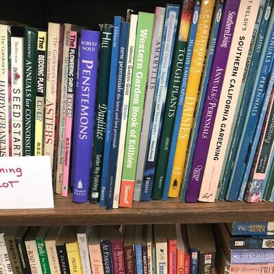 Lot of assorted gardening books Office Shelf 3