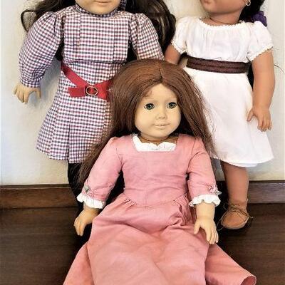 Lot #176  Lot of Three Retired American Girl Dolls