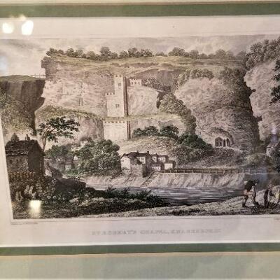 Lot #194  Group of 4 19th century English colorized engravings