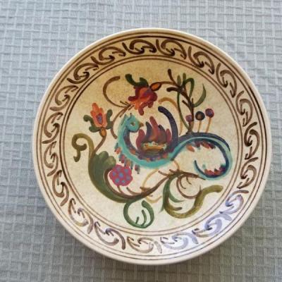 Collectible Hand Painted Ceramic Plate