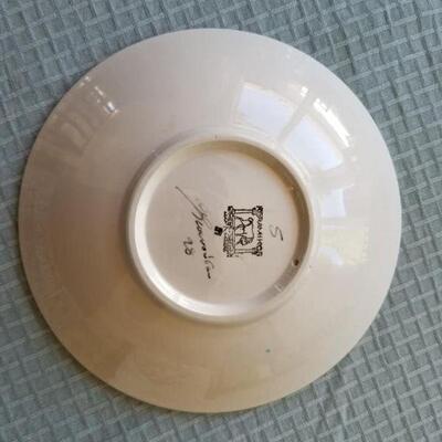 Collectible Hand Painted Ceramic Plate