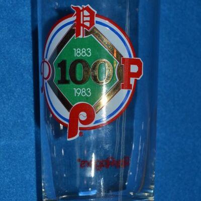 Lot#16 Five Vintage Collectible McDonalds glasses (Star Wars, Peanuts, Muppets, Phillies, Florida)