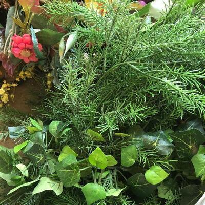Lot 82 - Faux Greenery and Home Decor