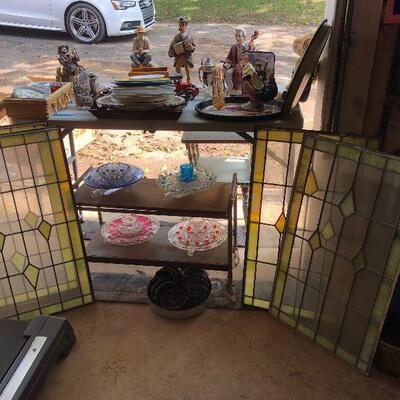 Lot 83 - Furniture, Stained Glass and Home Decor