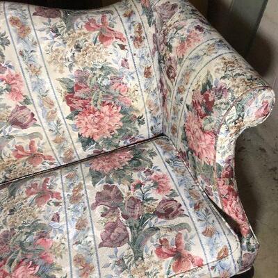 Lot 87  - Vintage Love Seat and Home Decor