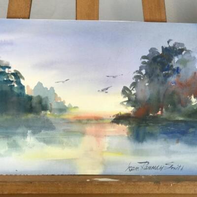 B - 141 Jean Ranney Smith Original Watercolor Paintings