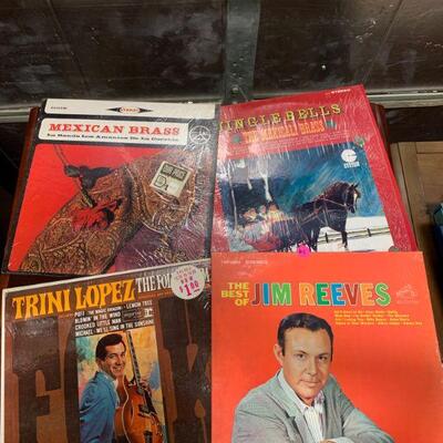 #5 Jim Reeves, Trini Lopez, and Mexican Brass Vinly Records