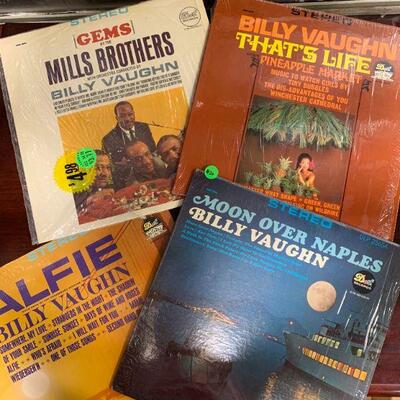 #20 Bill Vaugn & Mills Bros Vinyl Records