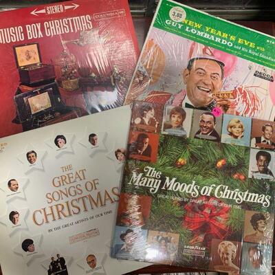 #31 Vintage Christmas Vinyl Records