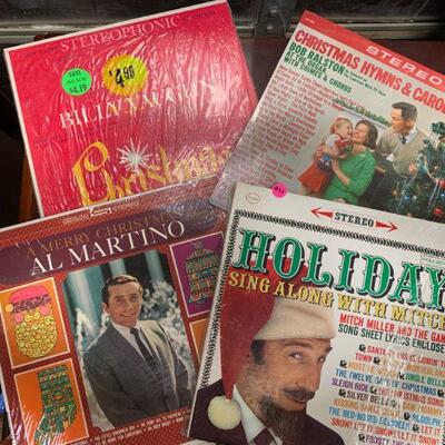 #32 Billy Vaughn, Al Martino & More Christmas Vinyl Records
