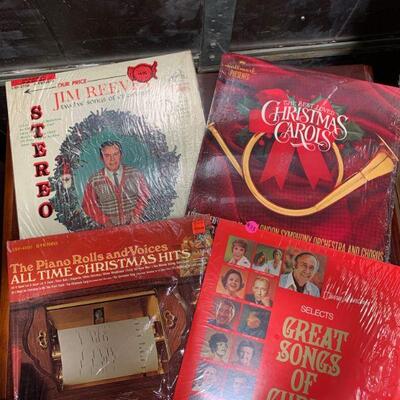 #33 Jim Reeves, Hallmark & More Christmas Vinyl Records