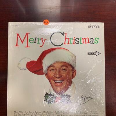 #36 Bing Crosby Merry Christmas Vinyl Record 