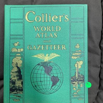 #81 Collier's World Atlas and Gazetteer
