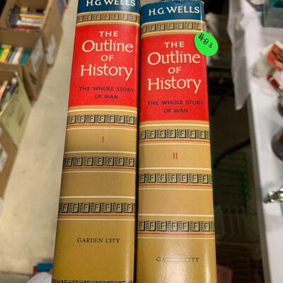 #83 H.G. Wells The Outline of History Vol, 1&2