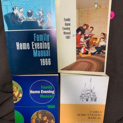 #96 Vintage LDS Family Home Evening Manuals