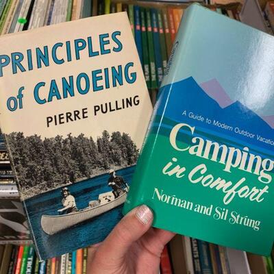 #111 Canoeing, Camping & Survival Books