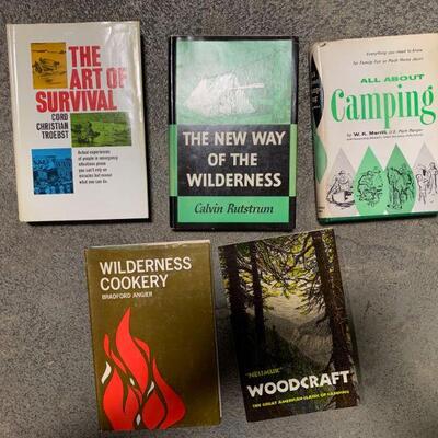 #112 Camping, Wilderness & Survival Books