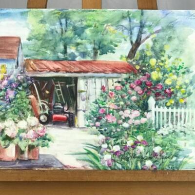 E - 142 Jean Ranney Smith Original Watercolor Paintings