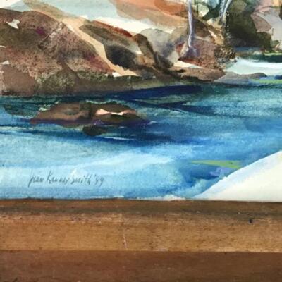 B - 144 Jean Ranney Smith Original Watercolor Paintings