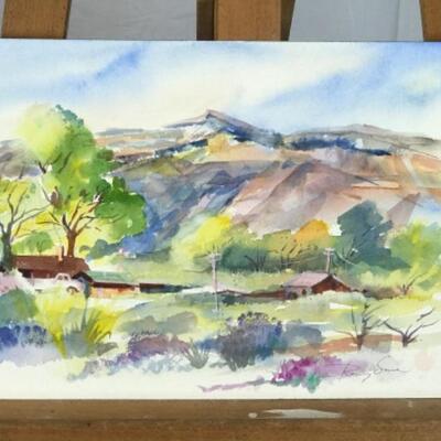 B - 144 Jean Ranney Smith Original Watercolor Paintings