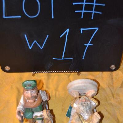 Lot#17 Two David Frykman Figurines