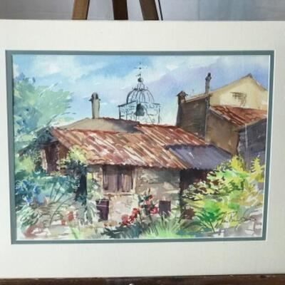 E - 147 Jean Ranney Smith Original Watercolor Paintings