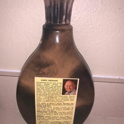 Vintage Jim Beam whiskey bottle
