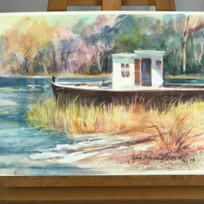 B - 149 Jean Ranney Smith Original Watercolor Painting