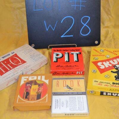 Lot#28 Vintage Board Games lot