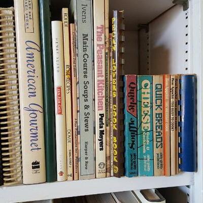 Lot of Assorted Cookbooks (Shelf DR: 5-A)
