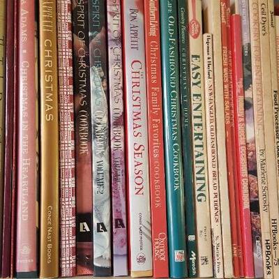 Lot of Assorted Cookbooks (Shelf DR: 4-A)
