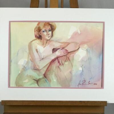 D - 154 Jean Ranney Smith Original Watercolor Painting