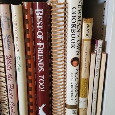 Lot of Assorted Cookbooks (Shelf DR: 6-A)
