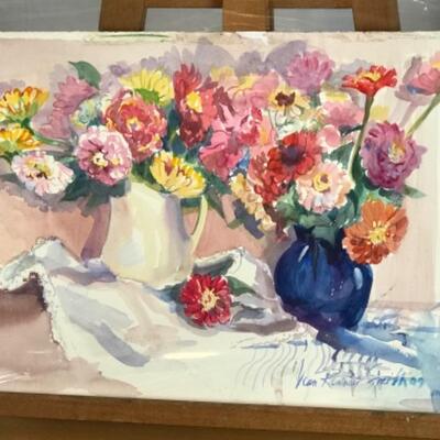 B - 157 Jean Ranney Smith Original Watercolor Paintings